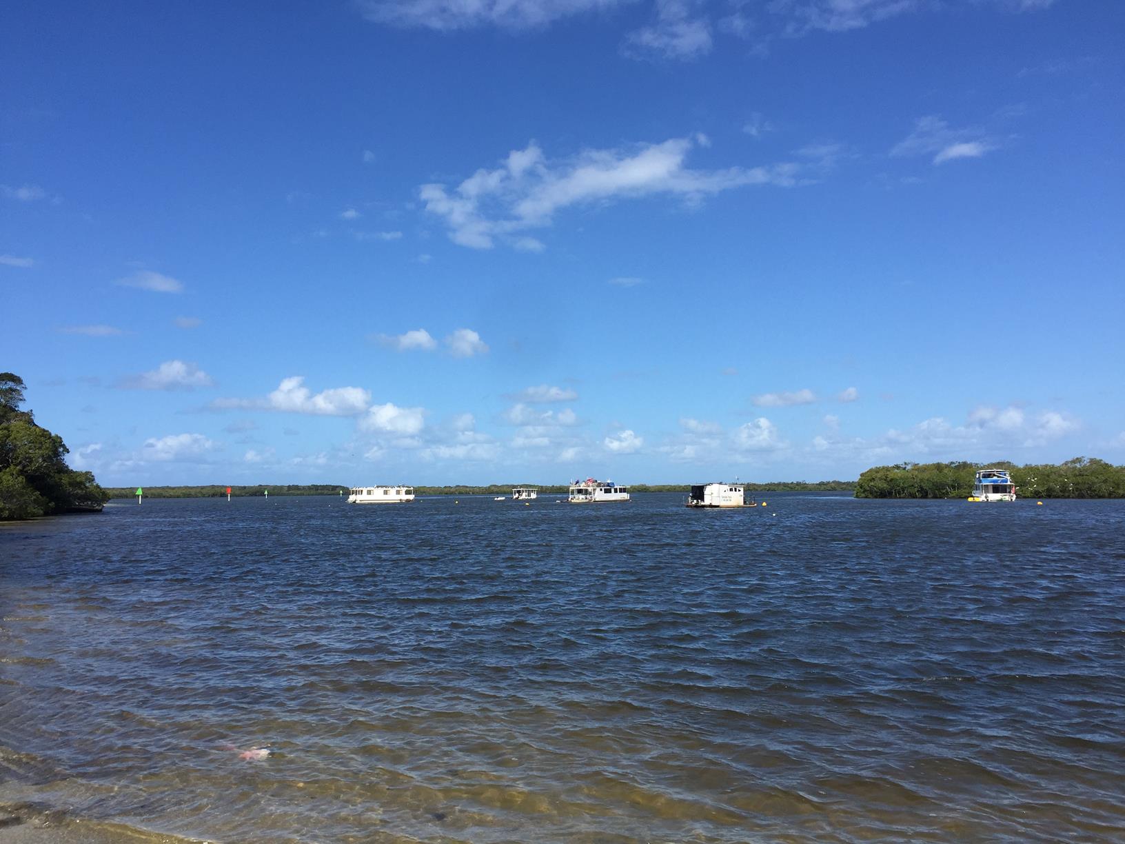 Bells Creek boat ramp to Golden Beach Adventure Sunshine Coast